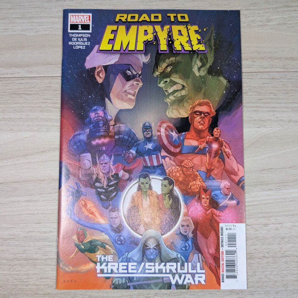 Marvel Road to Empyre #1 2020 Kree Skrull War Avengers Fantastic Four